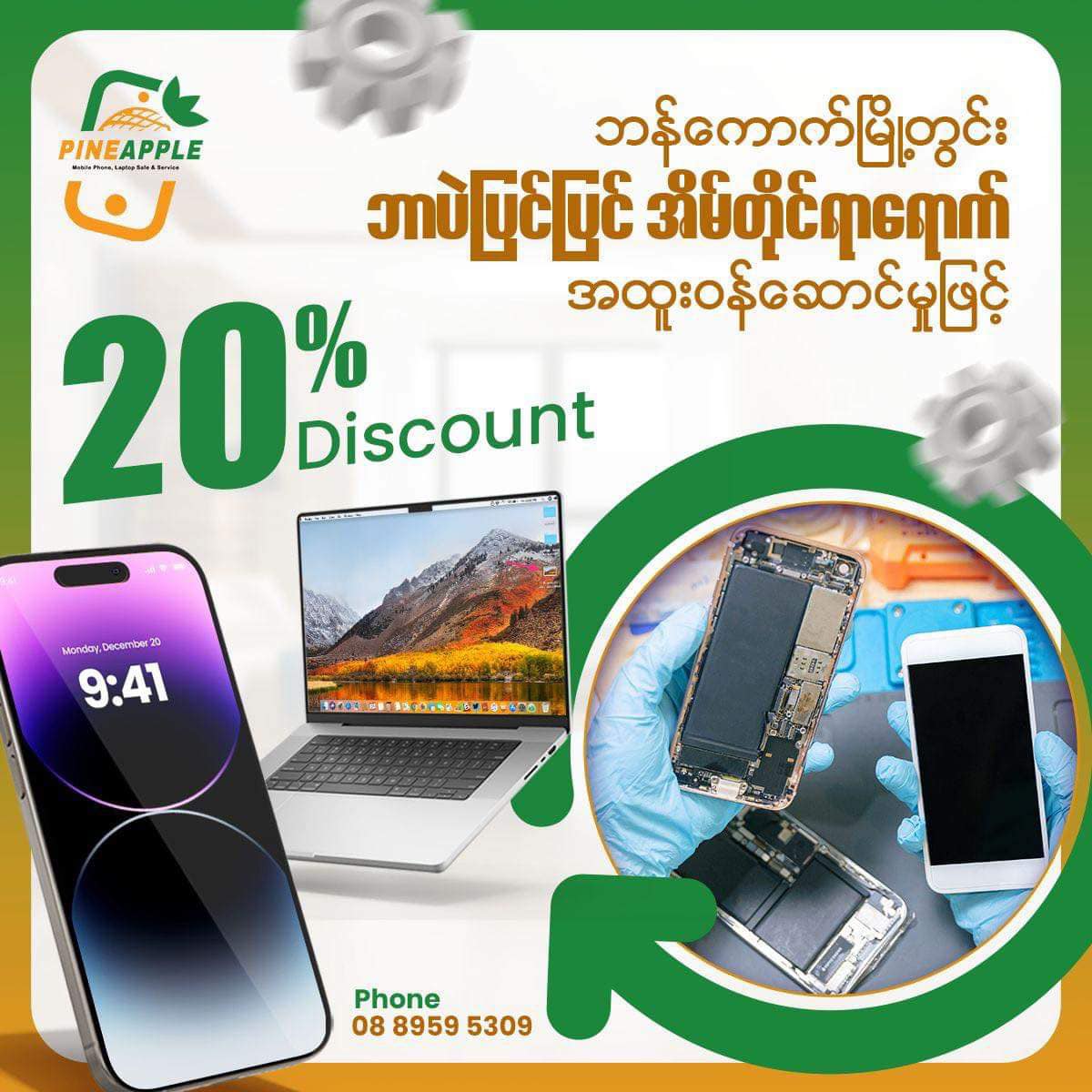 Pineapple Mobile Phone Service and Sale