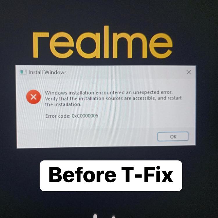 T - Fix