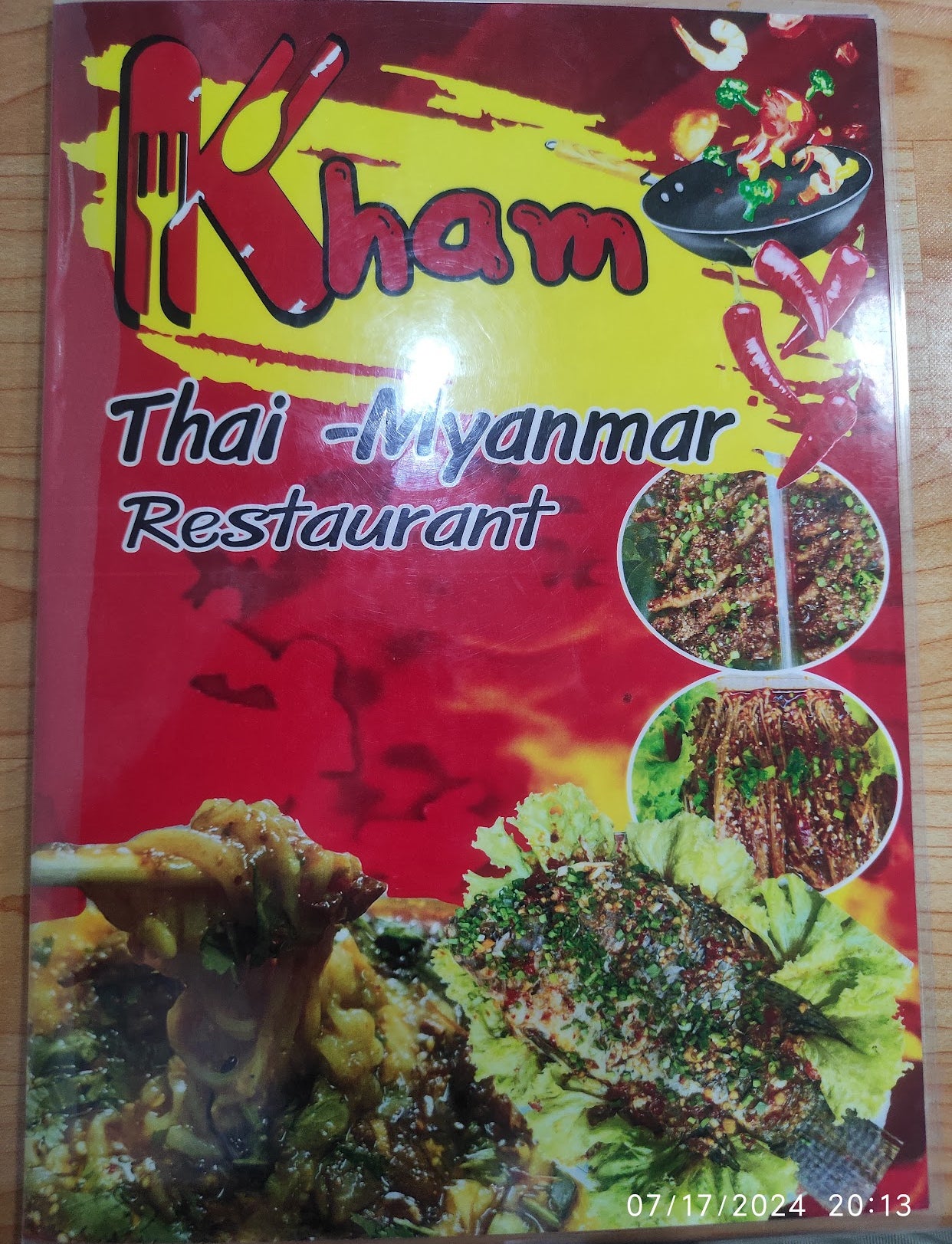 ခမ်း Kham Thai -Myanmar Restaurant