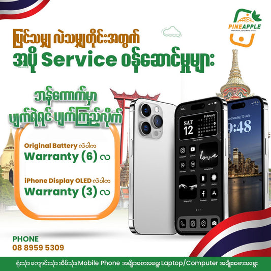 Pineapple Mobile Phone Service and Sale